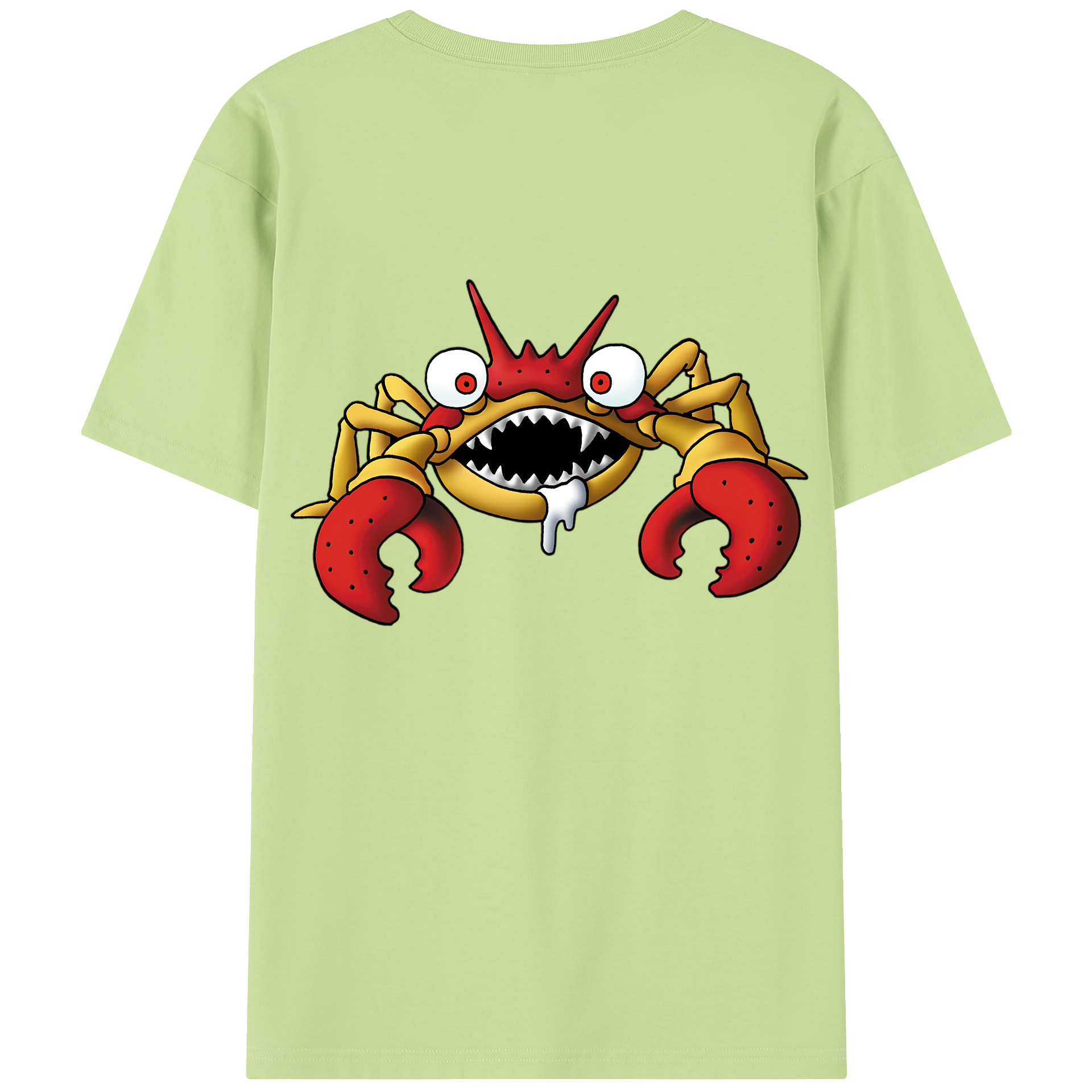 （画像用） ドラゴンクエスト Doragon Kuesuto Dragon Quest 綿100％半袖Tシャツ（背面プリント）